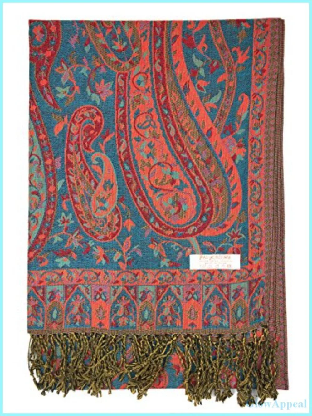 Luxury Pashmina Shawl Wrap Scarf 70% Pashmina 30% Silk Soft Warm Fringes
